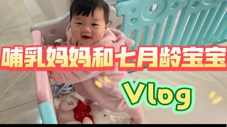 Zoe’s Vlog｜职场妈妈养娃日常|七月龄宝宝站起来了