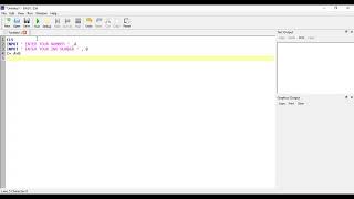 Program to add two numbers in Basic 256 | How to add, subtract & divide two numbers in Basic 256