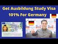 How to Get GERMAN AUSBILDUNG VISA 101% for Germany 2022 | Free Study | Vocational Training | Stipend