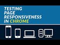 Test Web Page Responsiveness in Chrome using Responsive Viewer