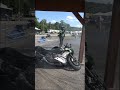 drifting on the zx10r 2024 and almost hit the pole at the end fail epic motorcycle stunt drift