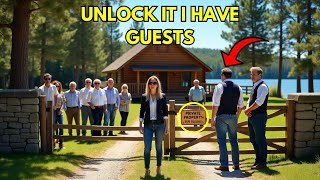 HOA President Demanded the Cabin Key Again—Too Bad Her Guests Were Locked Inside This Time   Made w