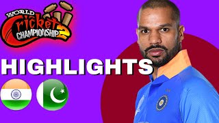 Dhawan Strikes Super Half-Century|India vs Pakistan- Match Highlights | WCC2 Cricket World Tour 2020