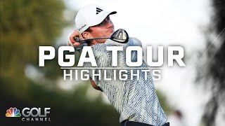 PGA Tour Highlights: Nick Dunlap's best shots at the American Express | Golf Channel