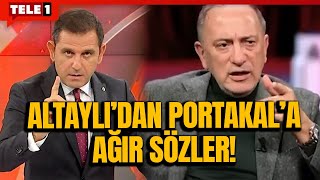 Fatih Altaylı, Fatih Portakal'a desteğini çekti: Zıvanadan çıkmış