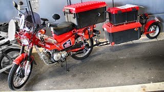 HONDA CT110改 125cc ハンターカブ 牽引仕様 #CafeCubMeeting