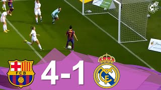 RESUMEN I FC Barcelona 4-1 Real Madrid CF I Primera Iberdrola I Jornada 18