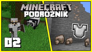 Minecraft Podróżnik #002 - żelazna zbroja, wiadro z lawą i nowe zasady? | Minecraft 1.19.4 Survival