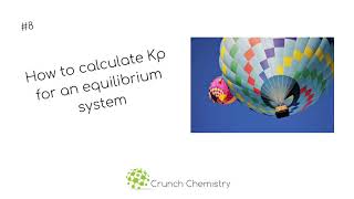 How to calculate Kp for an equilibrium system of gases