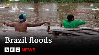 Brazil floods: Dam collapses and death toll rises in Rio Grande do Sul | BBC News