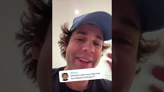 David dobrik: Zane likes to party hard