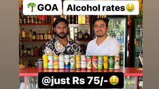 Goa beer tin new prices 2023 #goa #goatourism #beer #subscribe #trending | Goa monsoon