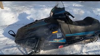 Snowmobile Break Down 1991 Phazer