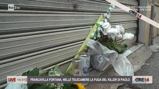 Francavilla Fontana, nelle telecamere la fuga del Killer di Paolo Stasi - Ore 14 del 14/11/2022