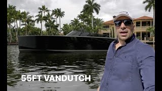 Luluxy yacht charter with YachtsMiamiVice. 55ft Vandutch.