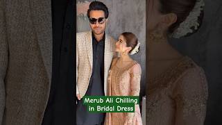 Merub Ali with Asim Azhar #MerubAli #AsimAzhar #dresses #summerdresses #outfits #weddingdress