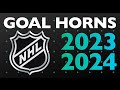 All 2024 NHL Goal Horns