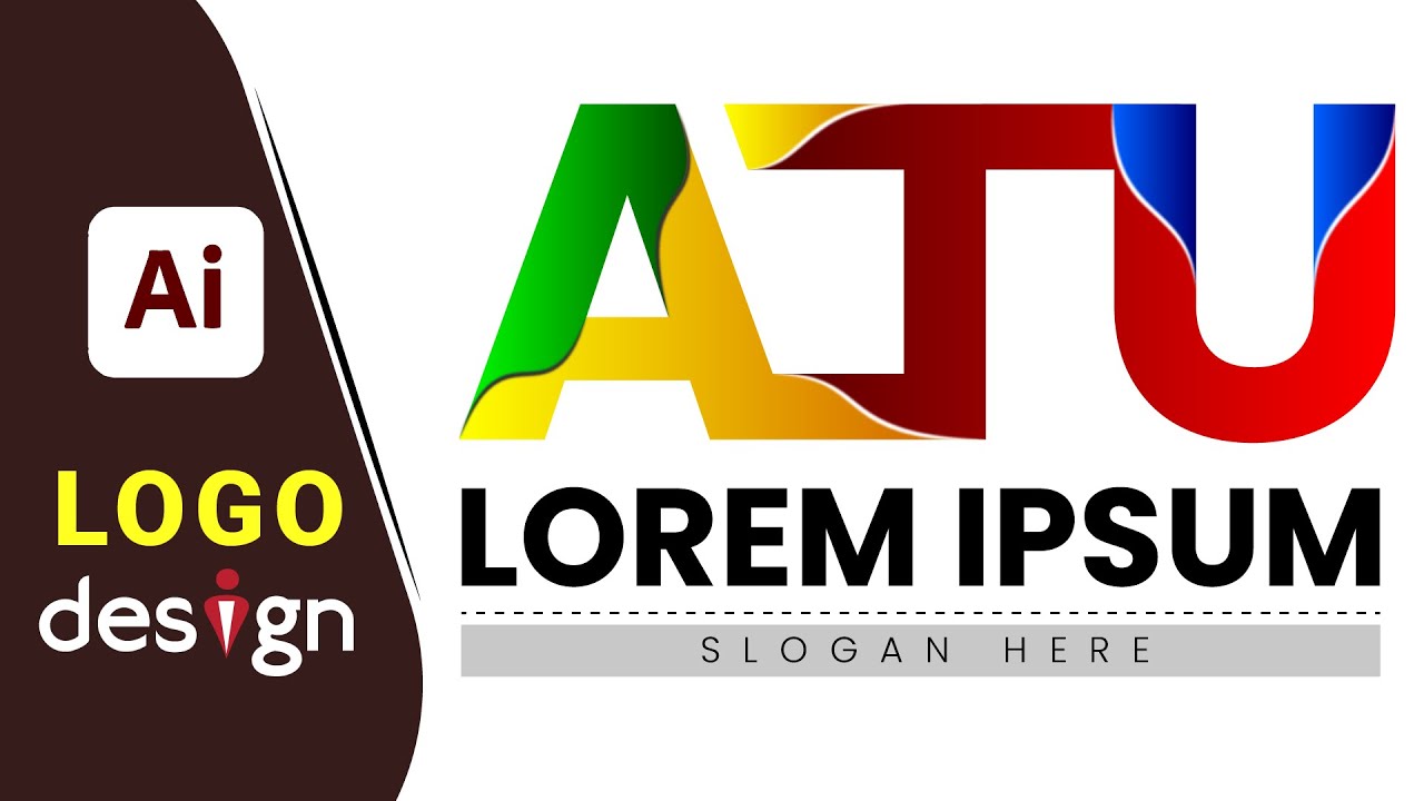 Illustrator Beginner Tutorial Simple Letter Logos Youtube