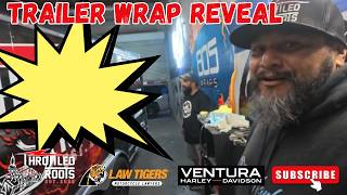 VLOG #55 WE WRAPPED THE THROTTLED ROOTS TRAILER! 🔥 Fresh Wrap Reveal at 805 Wraps