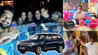 Jolly O Gymkhana with Family and Friends after getting out of BiggBoss | Beach | New Car Tour :D