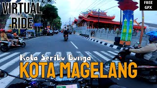 VIRTUAL RIDE KOTA MAGELANG (FREE FILE GPX) | Virtual Ride 7