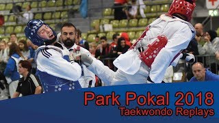 Park Pokal 2018 Taekwondo 111 Raphael Vetter vs  Firas Benalia