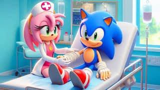 Sonic The Hedgehog 3 Animation | Nurse Amy Cares for Sonic: A Healing Moment✨Creaw KIA