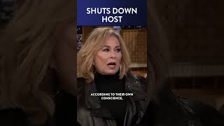 Jimmy Fallon Goes Quiet as His Question for Roseanne Backfires #Shorts | DM CLIPS | Rubin Report