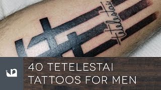 40 Tetelestai Tattoos For Men