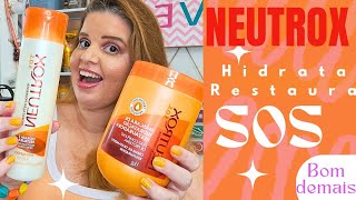 🧡 NEUTROX SOS ! HIDRATA E RESTAURA OS CABELOS, BOM DEMAIS!