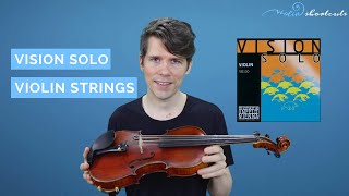 Vision Solo Violin Strings by Thomastik Infeld - Violin Strings Test