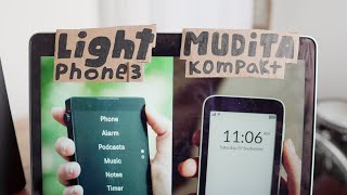 LIGHT PHONE 3 vs MUDITA KOMPAKT / pros and cons