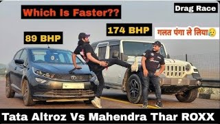 TATA ALTROZ VS MAHINDRA THAR ROXX