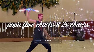 flowtoys pop'n flow chucks :: flow session by Yonnic Colins