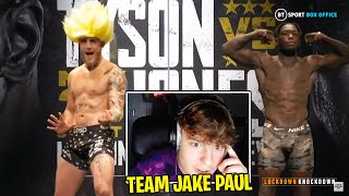 Clix Reacts to JAKE PAUL vs. NATE ROBINSON - WEIGH IN!! (Mike Tyson v Roy Jones Jr)