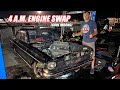 LS Fest Vegas Day 2 - ALL NIGHT Engine Swap in James' Nova Did NOT End Well... (sad eagles)