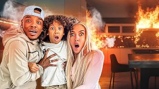 Our House CAUGHT on FIRE!