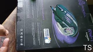 Viboton Tinji tj-1 wired gaming mouse unboxing \u0026 Reviews