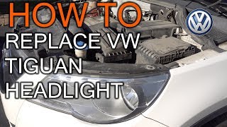 How to Replace VW Tiguan Front Light