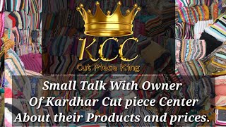 Kardhar cut piece center Jai lakshmi Market Surat talk with Owner.