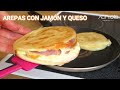 AREPAS WITH HAM AND CHEESE (CC) | Prepare delicious Colombian arepas