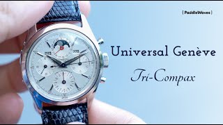 Most Value-For-Money Vintage Complications: Universal Tri-Compax // 最有性价比的古董复杂腕表