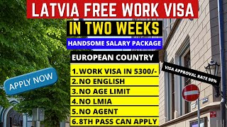 Latvia Work Visa 2022 for Indians  | Jobs in Latvia | Public Engine