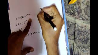 Mean and Standard Deviation of Binomial Distribution (Derivation) - Engineering Mathematics