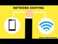 how Hackers SNiFF (capture) on networks | MitM attacks \\ Full tutorial