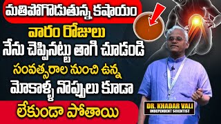 మతిపోగుడుతున్న కషాయం 100 ఏళ్ళ మోకాళ్ళ నొప్పుల చిట్కా.. | Dr.Khadar Valli | Heal Knee Pains | Sumantv