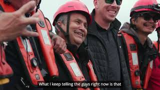 Three generations of Haisla mariners sail fully electric tugboat home