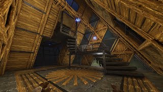 Building an A-Frame House in ARK: Survival Ascended