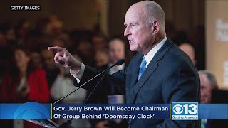 Gov. Jerry Brown Named To Lead Doomsday Clock Group
