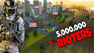 Can US ARMY Hold NEW YORK vs 5 MILLION RIOTERS!? - UEBS 2: Ultimate Epic Battle Simulator 2